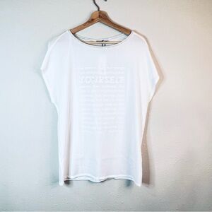 Zara Women’s Your Self Sleeveless White Top Size M NWT